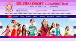 Desktop Screenshot of krishnaswamyvidyanikethan.com